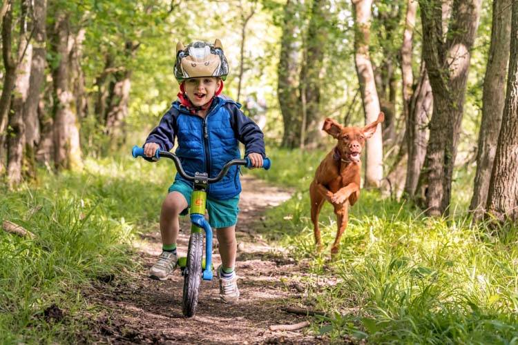 Gipfelbiker Kinder Bike mit Hund